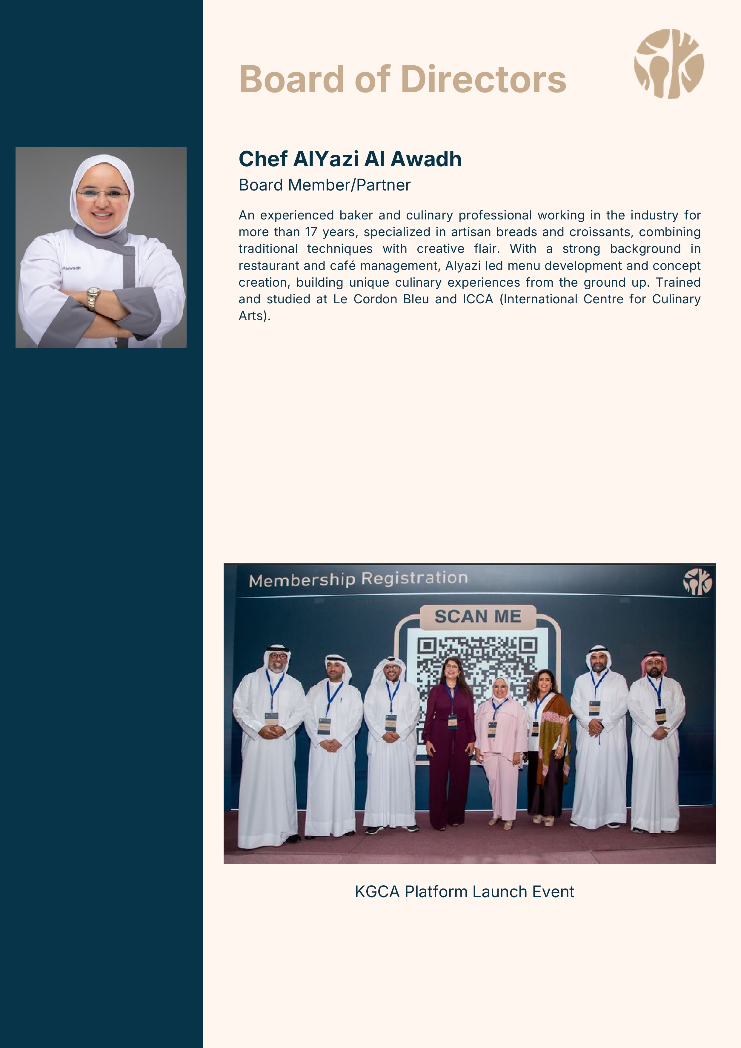 Membership booklet page 1